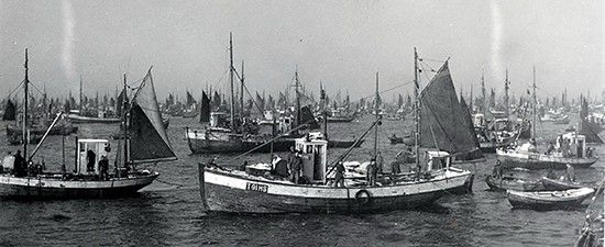 Fra Lofothavet tidlig på 1900 tallet.