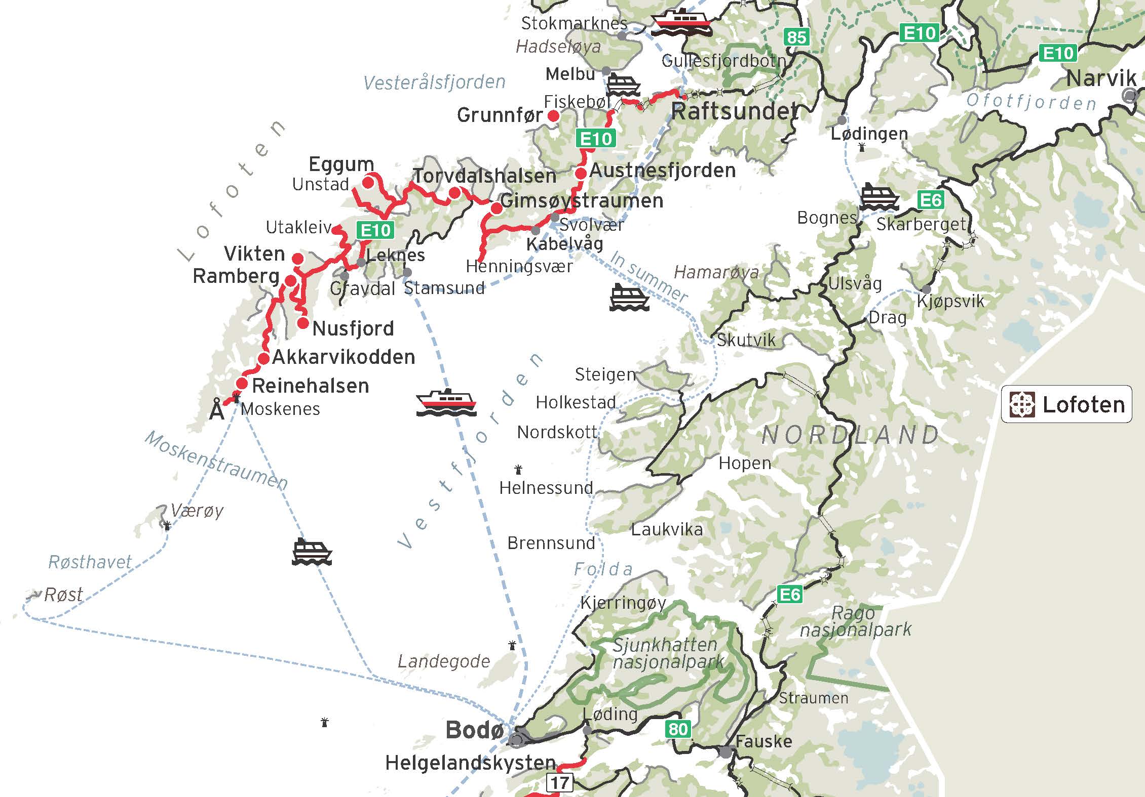 Reise til Svolvær - Lysets by