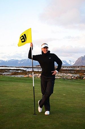 Suzann Pettersen vil ha LPGA-turnering til Norge. Etter det Norsk Golf kjenner til, er Lofoten Links sannsynlig destinasjon. (Foto: Tom Erik Andersen/Norsk Golf)